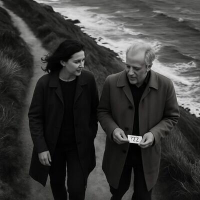 Due persone in dialogo calmo durante una passeggiata, simbolo di orientamento e chiarezza.