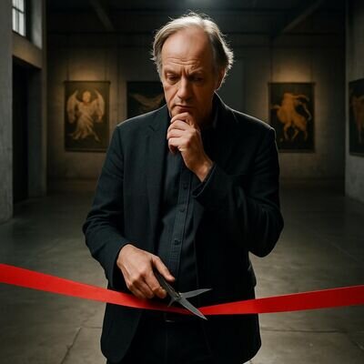 Una persona davanti a un traguardo vicino, espressione concentrata: il tema della stagnazione vicino al successo.