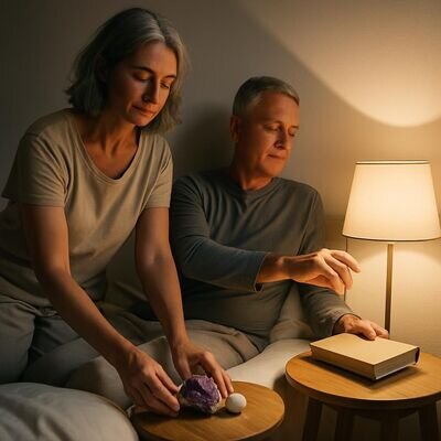 Cristalli per sonno e relax: routine serale (senza promesse mediche)
