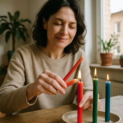Rituali con le candele: colori, significati e sicurezza